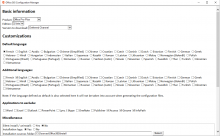 O365 Configuration Manager - capture d'écran 